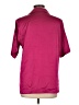 Chigant Burgundy Short Sleeve Blouse Size L - photo 2