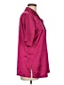 Chigant Burgundy Short Sleeve Blouse Size L - photo 4