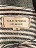 Max Studio 100% Rayon Stripes Gray Casual Dress Size XS - photo 7