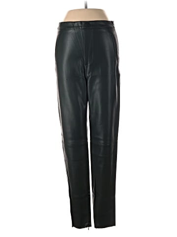 Zara Faux Leather Pants (view 1)