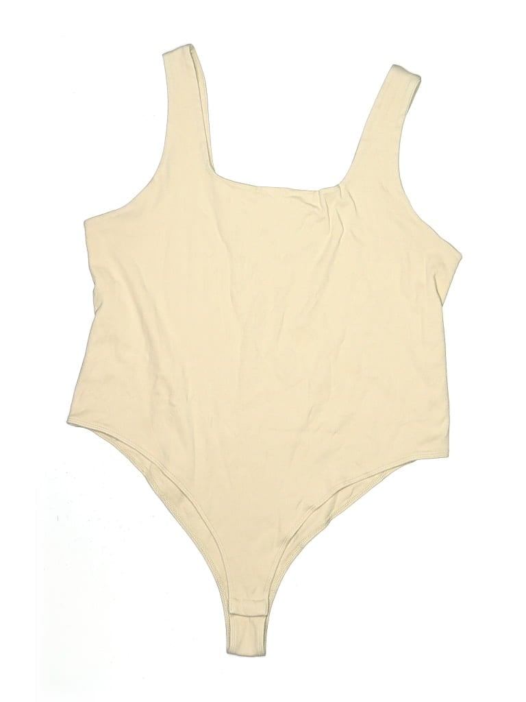 Pre-owned A New Day Bodysuit In Tan