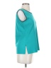 misook 100% Acrylic Teal Sleeveless Top Size S - photo 4