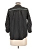 Collective Concepts 100% Polyester Polka Dots Black 3/4 Sleeve Blouse Size L - photo 2