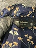 Net Collection 100% Polyester Floral Blue Long Sleeve Blouse Size 8 - photo 7