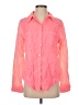 Lilly Pulitzer Color Block Pink Long Sleeve Button-Down Shirt Size S - photo 1