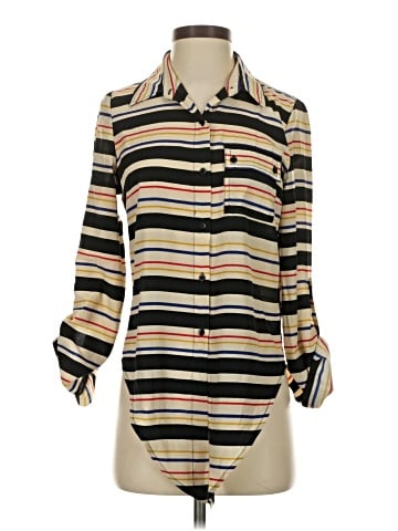Timing 3/4 Sleeve Blouse (view 1)