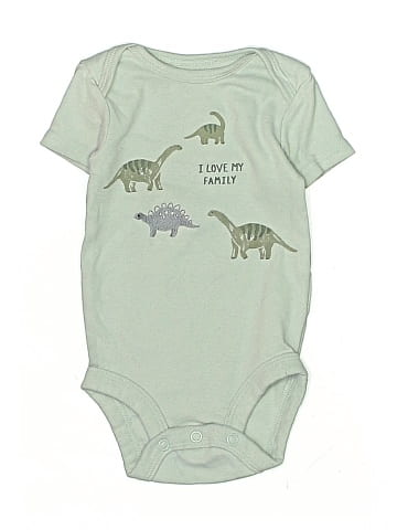 Child of Mine by Carter's Short Sleeve Onesie (view 1)