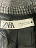 Zara Houndstooth Gray Blazer Size XS - photo 6