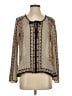 Dina Be 100% Polyester Ivory Long Sleeve Blouse Size S - photo 1