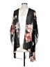 Emory Park 100% Polyester Black Kimono Size S - photo 1