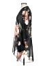 Emory Park 100% Polyester Black Kimono Size S - photo 5