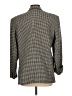 Barrie Pace Houndstooth Gray Tan Wool Blazer Size L (estimated) - photo 2