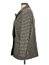 Barrie Pace Houndstooth Gray Tan Wool Blazer Size L (estimated) - photo 5