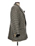 Barrie Pace Houndstooth Gray Tan Wool Blazer Size L (estimated) - photo 4