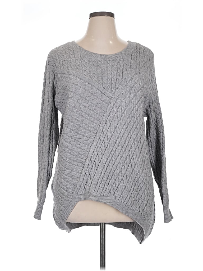 Pre-owned Evolution By Cyrus Pullover Sweater In Gray
