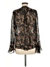 Rachel Roy 100% Polyester Black Long Sleeve Blouse Size M - photo 2