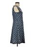 uncle frank Argyle Blue Gray Casual Dress Size S - photo 4