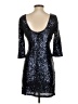 Lulus 100% Polyester Stars Black Cocktail Dress Size S - photo 2