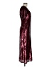Keepsake 100% Polyester Burgundy Red Cocktail Dress Size 6 - photo 4