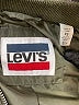 Levi's 100% Polyester Argyle Green Jacket Size XS - photo 3