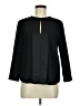 & Other Stories 100% Polyester Black 3/4 Sleeve Blouse Size 6 - photo 1