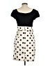 Maurices Polka Dots Ivory Casual Dress Size 9 - 10 - photo 2