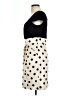 Maurices Polka Dots Ivory Casual Dress Size 9 - 10 - photo 5