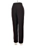 Anne Klein 100% Polyester Color Block Burgundy Casual Pants Size 6 - photo 2