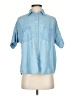 Madewell Blue Short Sleeve Button-Down Shirt Size XXS - photo 1