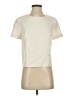 Milly Ivory Short Sleeve Top Size 4 - photo 1