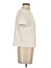 Milly Ivory Short Sleeve Top Size 4 - photo 4