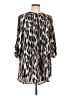 Rock & Republic Animal Print Silver Casual Dress Size L - photo 1