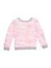 Splendid Animal Print Pink Sweatshirt Size 5 - photo 2