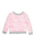 Splendid Animal Print Pink Sweatshirt Size 5 - photo 1