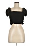 Ann Taylor LOFT Black Short Sleeve Top Size 8 - photo 1