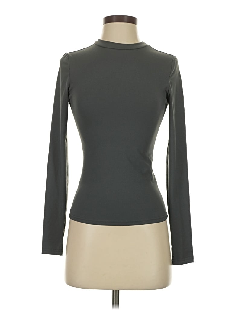 Pre-owned Trendy Queen Long Sleeve Turtleneck In Gray