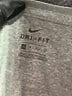 Nike 100% Polyester Gray Active T-Shirt Size XS - photo 7