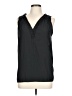 Catherine Malandrino Black Sleeveless Blouse Size L - photo 1