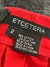 Etcetera Red Casual Pants Size 2 - photo 6