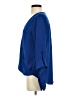West Kei 100% Polyester Blue 3/4 Sleeve Blouse Size S - photo 5