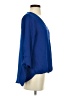 West Kei 100% Polyester Blue 3/4 Sleeve Blouse Size S - photo 4