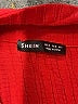 Shein 100% Polyester Red Long Sleeve Blouse Size M - photo 7