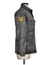 Zadig & Voltaire 100% Cotton Camo Gray Jacket Size M - photo 4