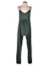Shein Solid Green Jumpsuit Size 6 - photo 1