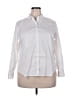 Apt. 9 White Long Sleeve Button-Down Shirt Size XXL - photo 1