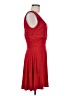 ZAC Zac Posen Solid Red Cocktail Dress Size 6 - photo 4