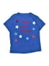 Unbranded Stars Blue Short Sleeve T-Shirt Size 3 - photo 1
