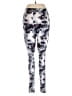Just Be... Print Purple Active Pants Size M - photo 2