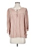 O'Neill 100% Viscose Pink 3/4 Sleeve Blouse Size S - photo 1