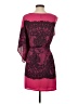 BCBGMAXAZRIA 100% Polyester Paisley Burgundy Cocktail Dress Size S - photo 2
